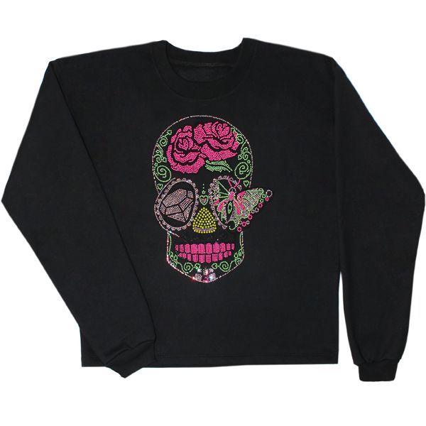 Moleton Skull (preto)