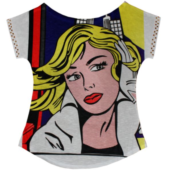 Camiseta Pop Art