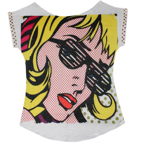 Camiseta Pop Art Close